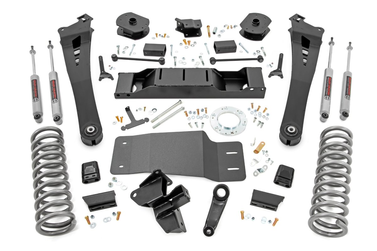 Ram 2500 Suspension Lift Kit - Rough Country - 5 Inch Lift, Non-AISIN - '19-'24